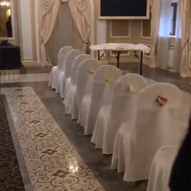 Оформление зала на свадьбу 